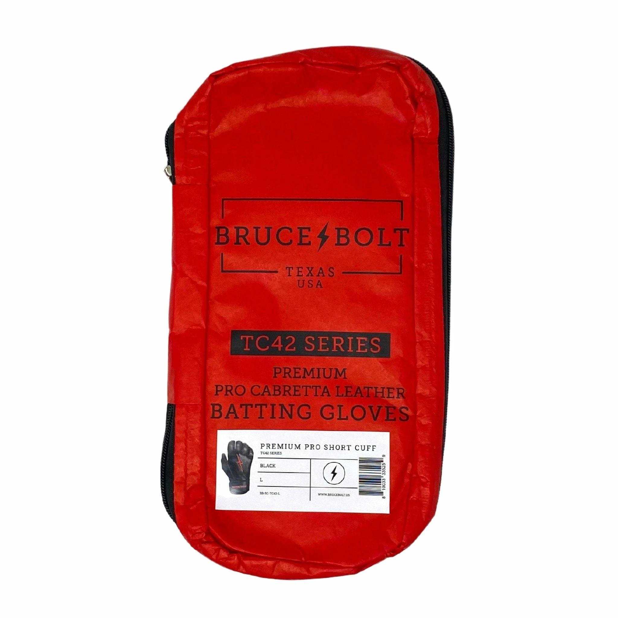 Bruce Bolt PREMIUM PRO TC42 Series Short Cuff Batting Gloves 9 Bruce Bolt PREMIUM PRO TC42 Series Short Cuff Batting Gloves - Image 7