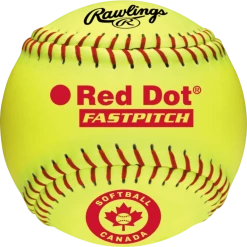 PX11RYLC RAWLINGS RED DOT 11" SOFTBALLS PER DOZ