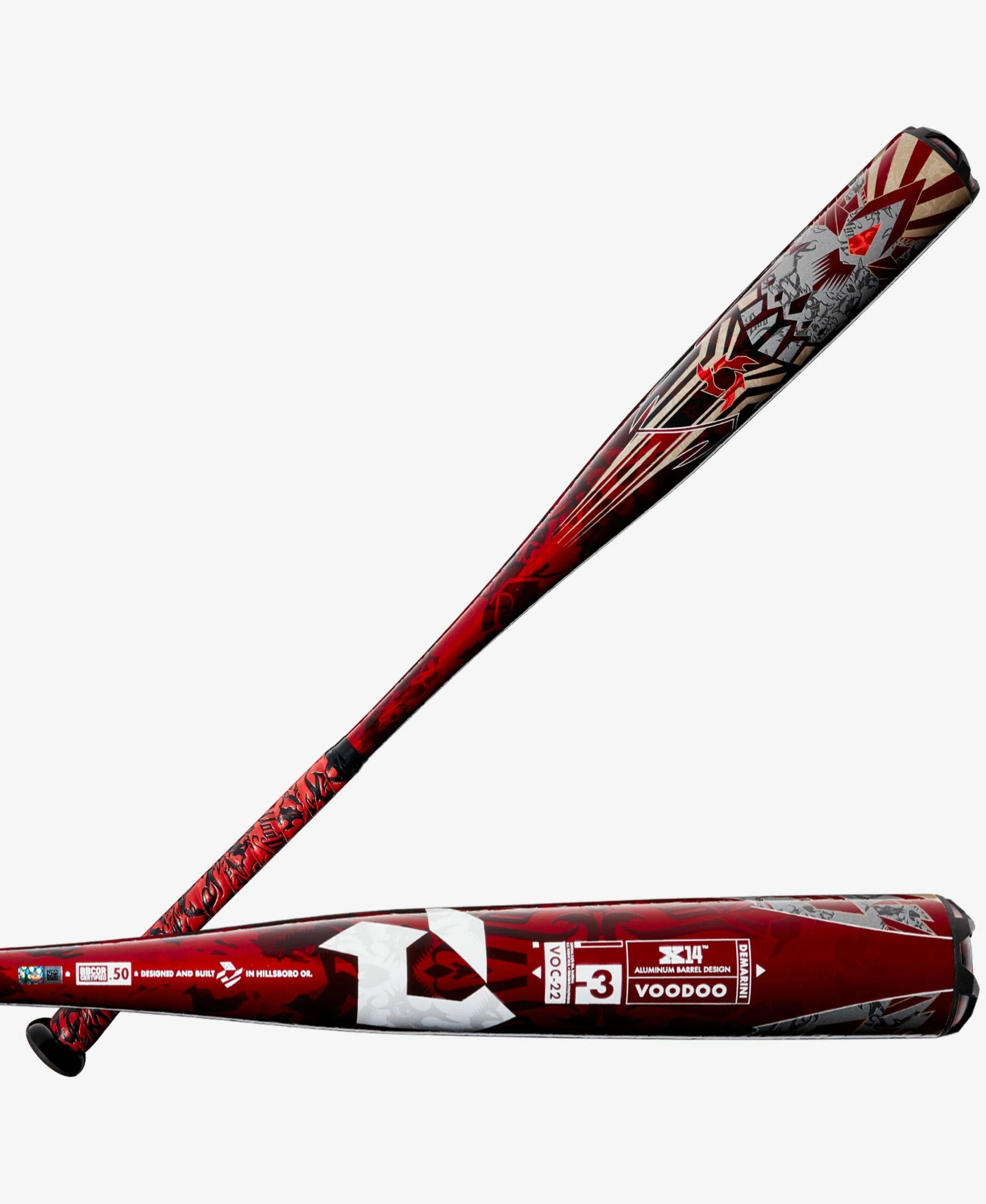 2022 DeMarini Voodoo One (-3) BBCOR Baseball Bat 3 2022 DeMarini Voodoo One (-3) BBCOR Baseball Bat