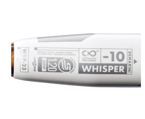 DeMarini Whisper Fastpitch Bat: WBD2364010 5 DeMarini Whisper Fastpitch Bat: WBD2364010 - Image 3